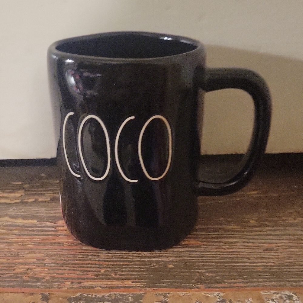 Rae Dunn Disney CoCo Black Coffee  Mug NWT